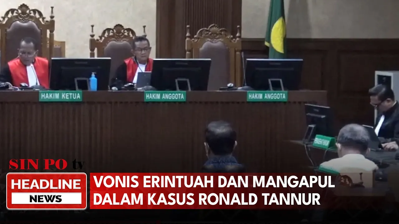 Vonis Erintuah dan Mangapul dalam Kasus Ronald Tannur