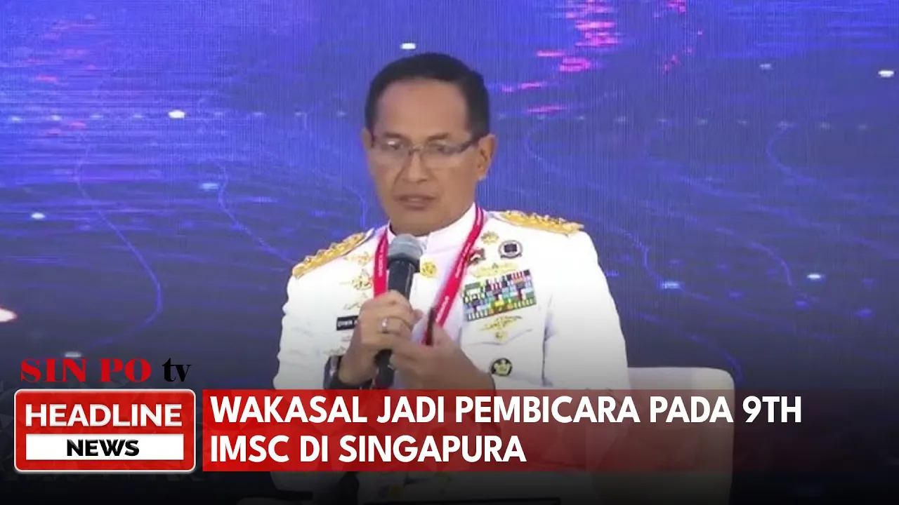 Wakasal Jadi Pembicara pada 9th IMSC di Singapura, Bahas Teknologi Maritim