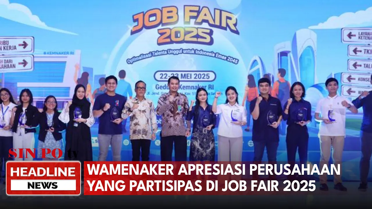 Wamenaker Apresiasi Perusahaan Yang Partisipas Di Job Fair 2025