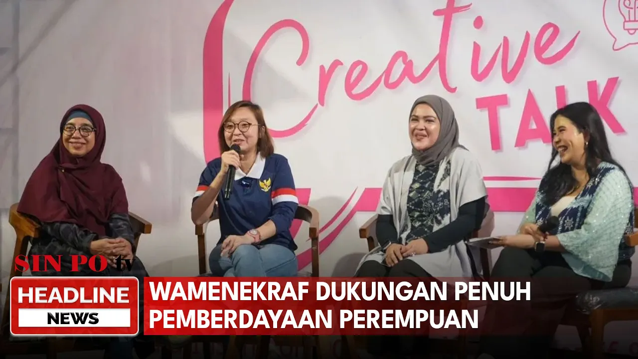 Wamenekraf Dukungan Penuh Pemberdayaan Perempuan