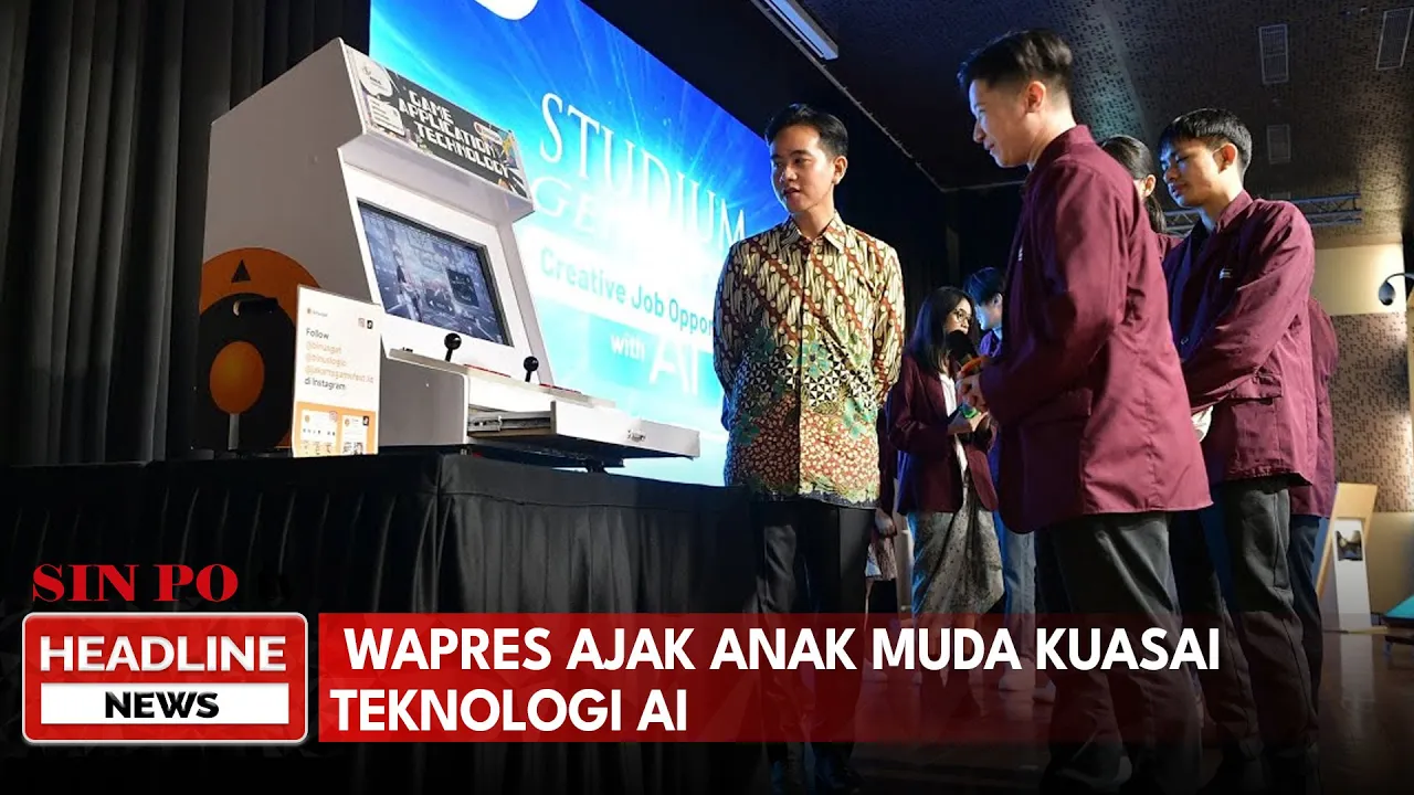 Wapres Ajak Anak Muda Kuasai Teknologi AI