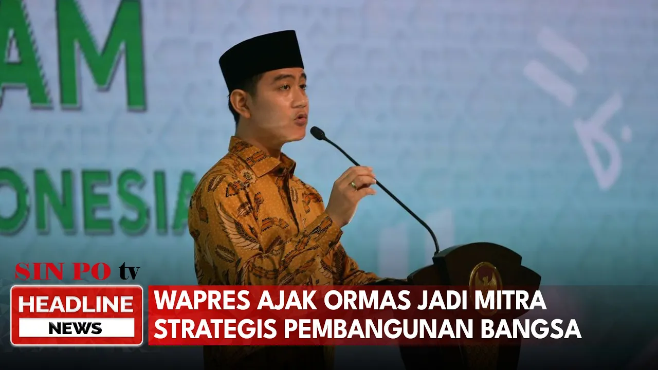 Wapres Ajak Ormas Jadi Mitra Strategis Pembangunan Bangsa