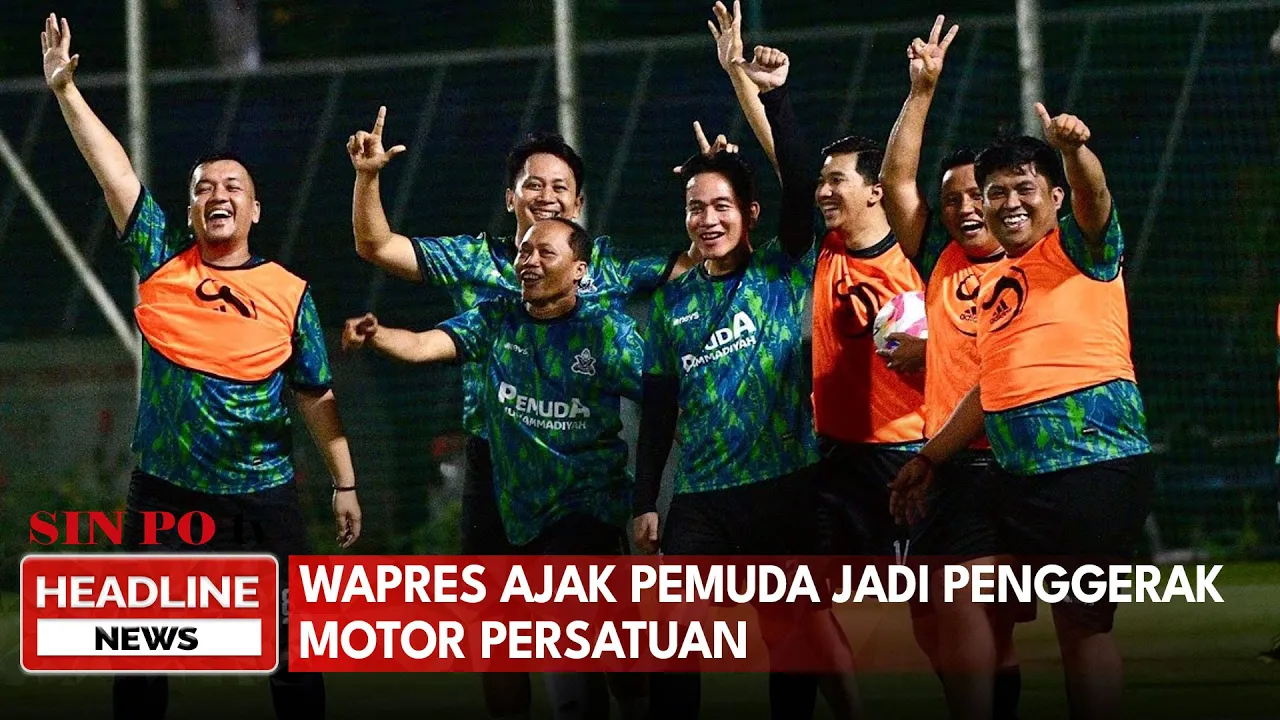 Wapres Ajak Pemuda Jadi Penggerak Motor Persatuan