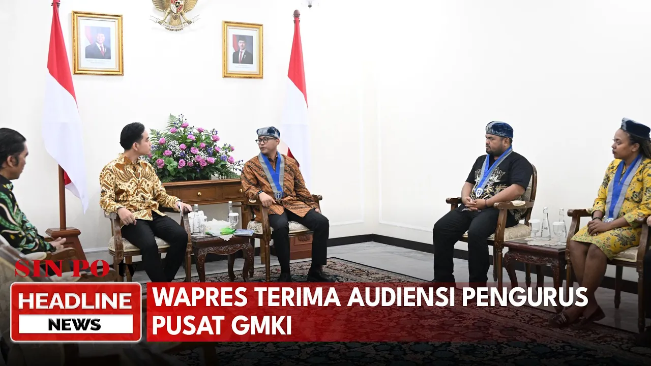 Wapres Terima Audiensi Pengurus Pusat GMKI