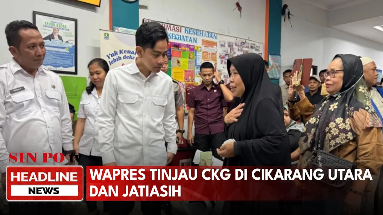 Wapres Tinjau CKG Di Cikarang Utara Dan Jatiasih