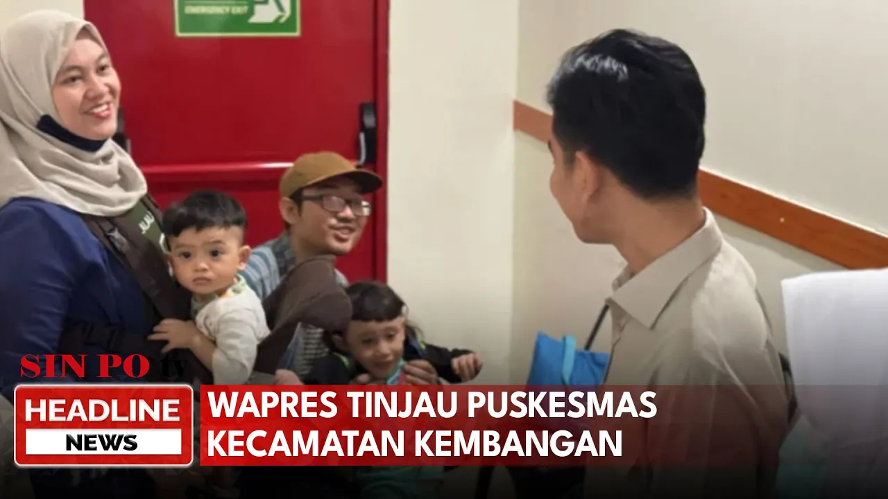 Wapres Tinjau Puskesmas Kecamatan Kembangan