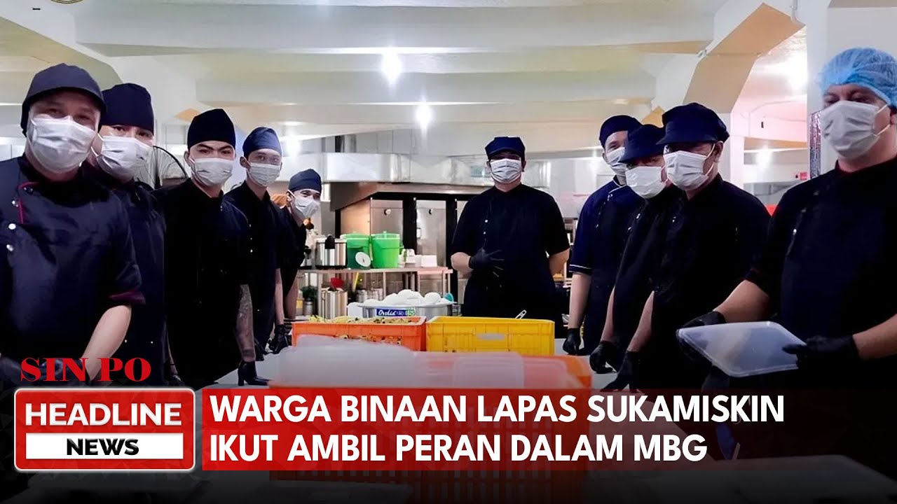 Warga Binaan Lapas Sukamiskin Ikut Ambil Peran dalam MBG