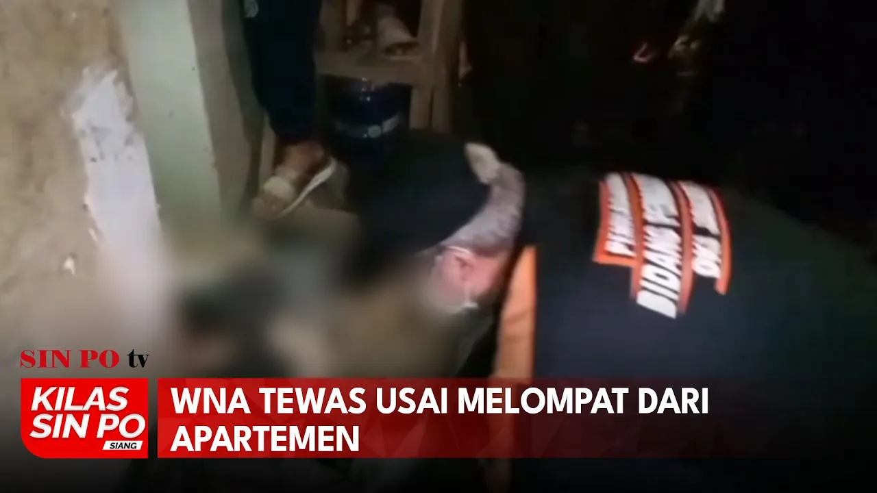 WNA Tewas Usai Melompat dari Apartemen