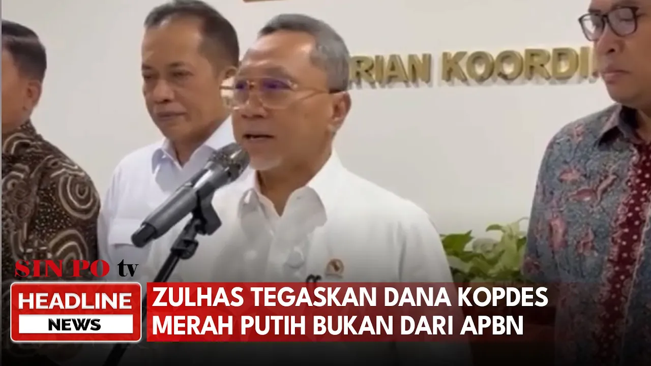 Zulhas Tegaskan Dana Kopdes Merah Putih Bukan dari APBN
