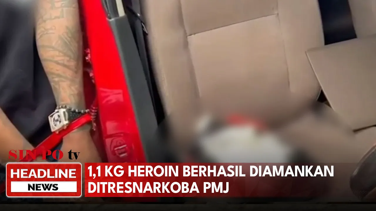 1,1 Kg Heroin Berhasil Diamankan Ditresnarkoba PMJ