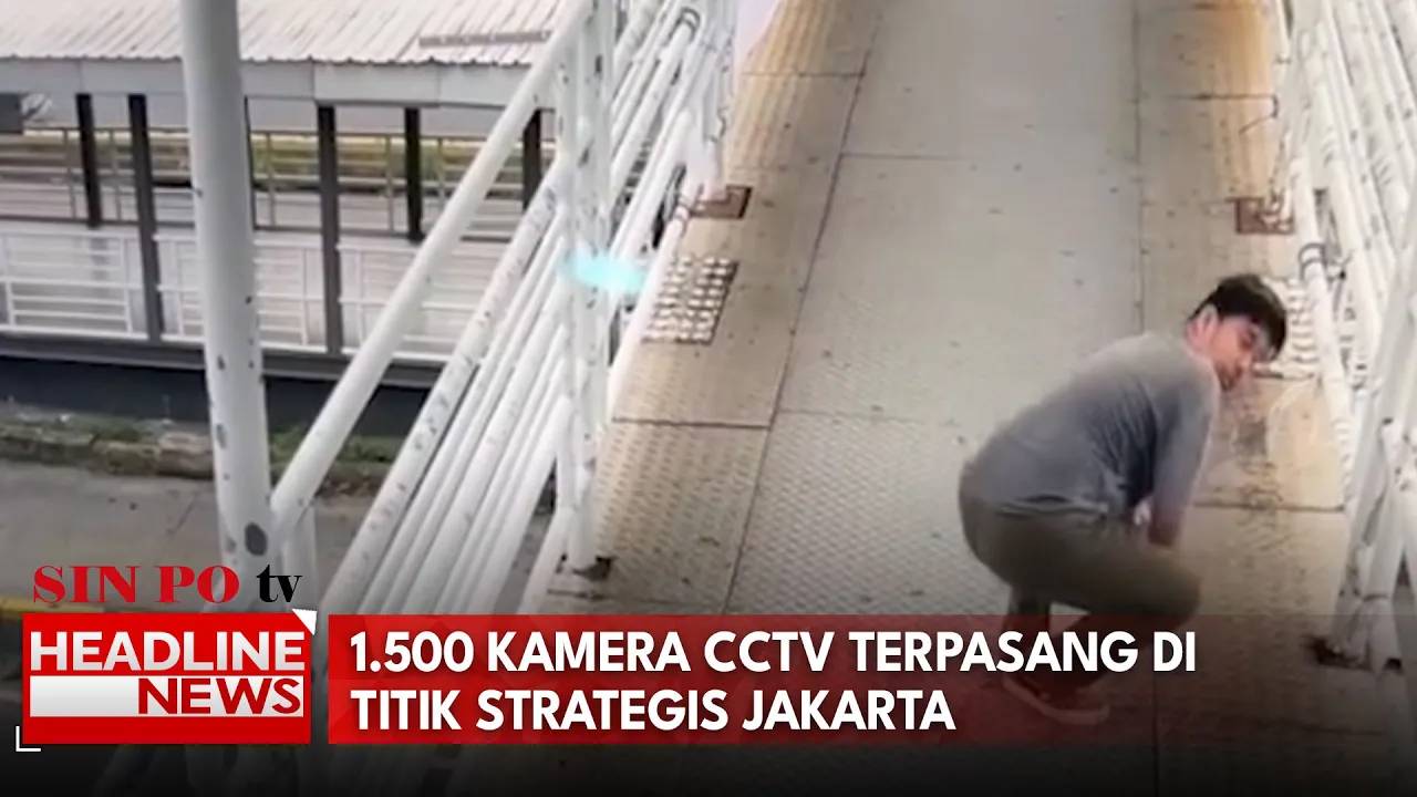 1.500 Kamera CCTV Terpasang Di Titik Strategis Jakarta