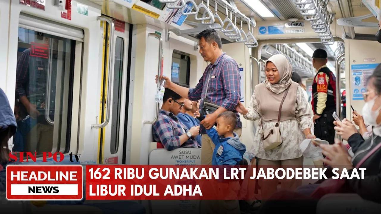 162 Ribu Gunakan LRT Jabodebek Saat Libur Idul Adha