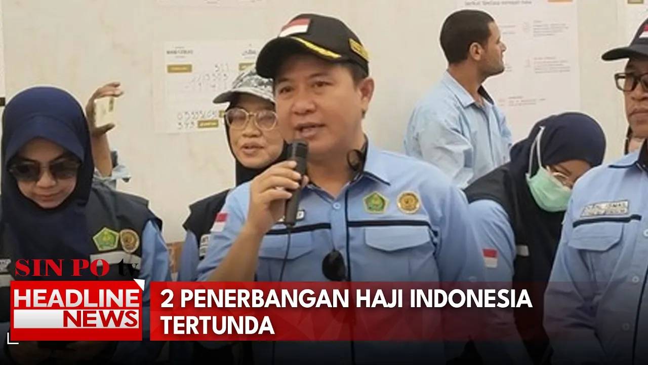 2 Penerbangan Haji Indonesia Tertunda