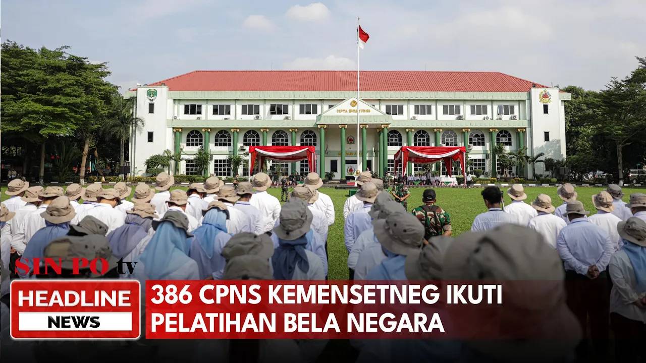 386 CPNS Kemensetneg Ikuti Pelatihan Bela Negara