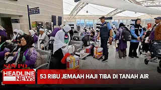 53 Ribu Jemaah Haji Tiba di Tanah Air