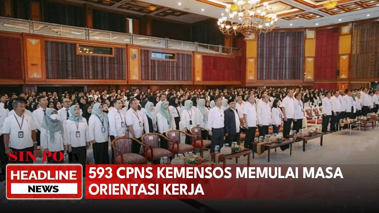 593 CPNS Kemensos Memulai Masa Orientasi Kerja