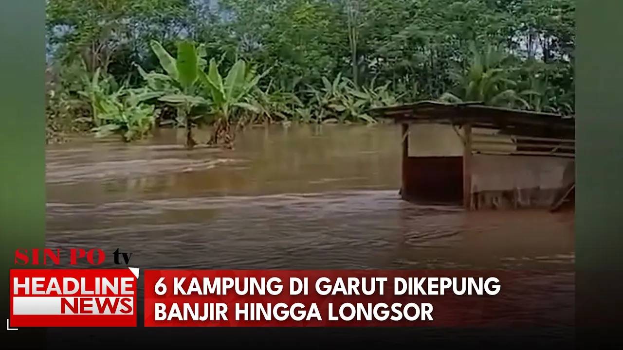 6 Kampung di Garut Dikepung Banjir hingga Longsor