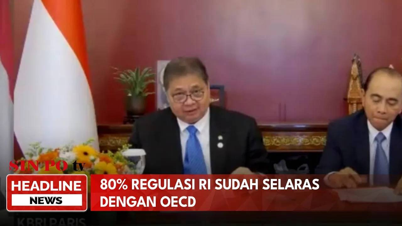 80% Regulasi Ri Sudah Selaras Dengan OECD