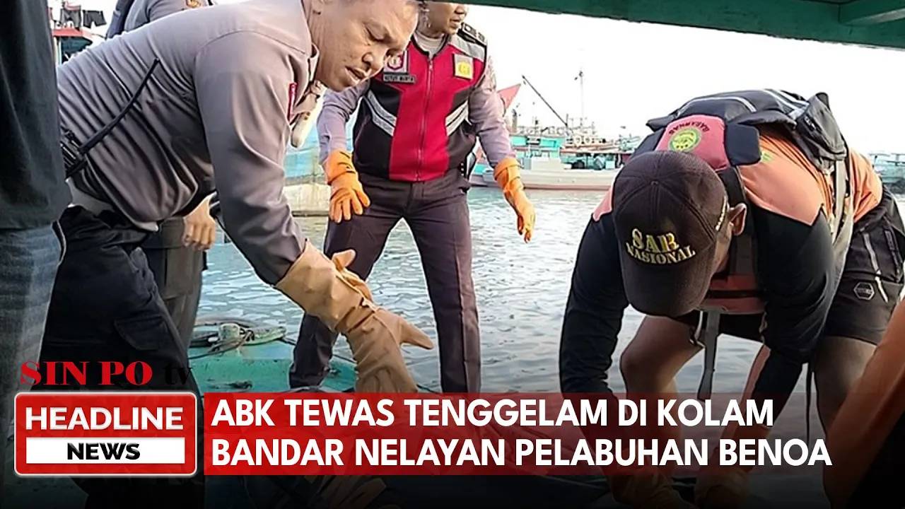 ABK Tewas Tenggelam di Kolam Bandar Nelayan Pelabuhan Benoa