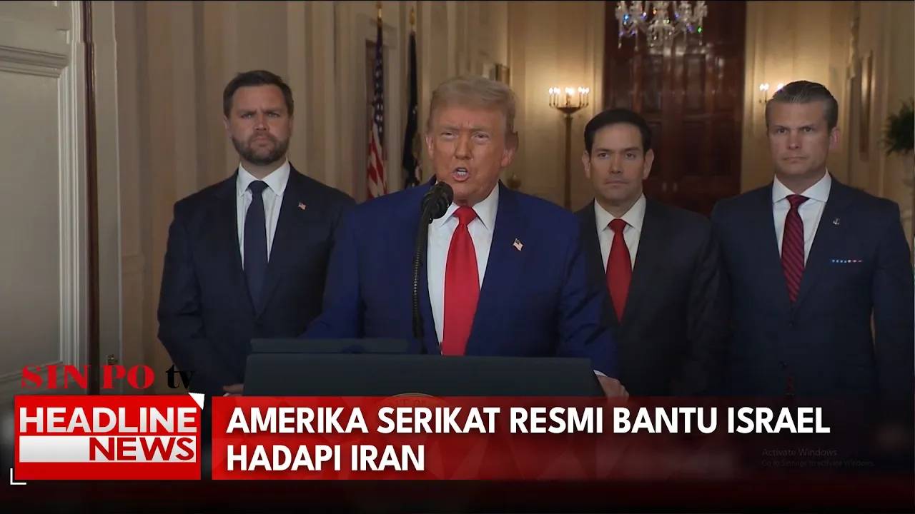 Amerika Serikat Resmi Bantu Israel Hadapi Iran