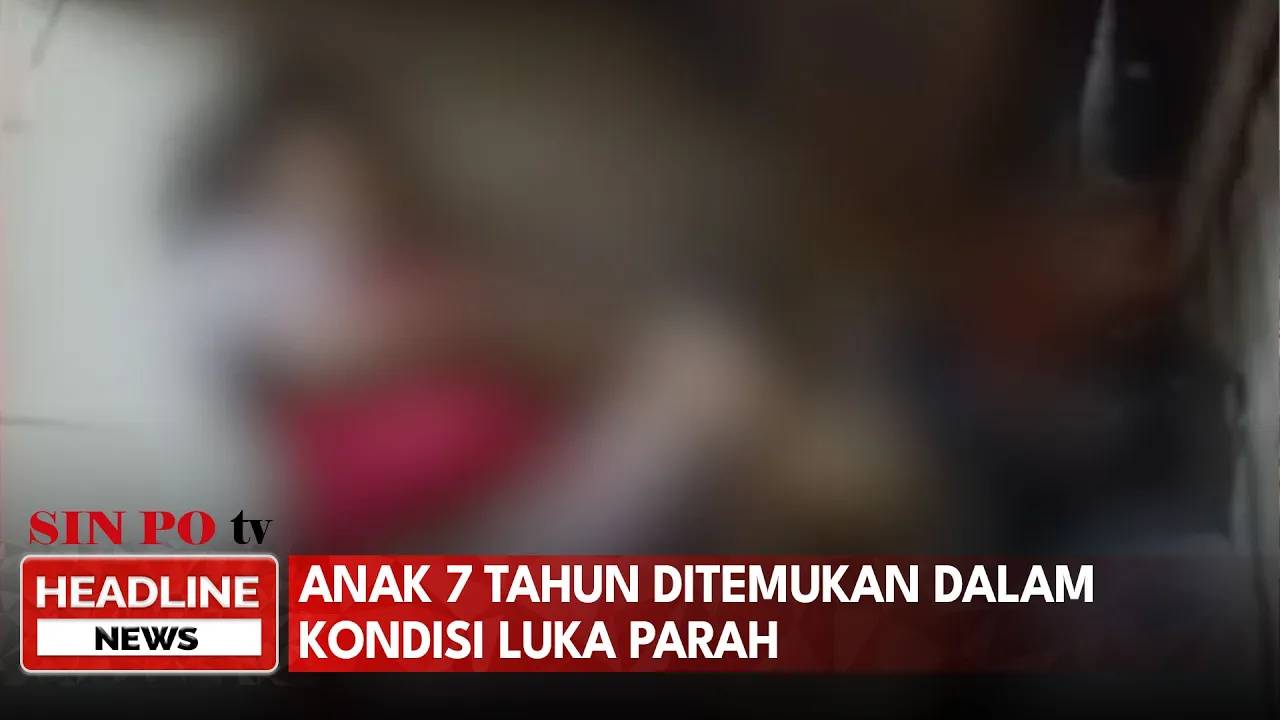 Anak 7 Tahun Ditemukan Dipasar Dalam Kondisi Luka Parah, Diduga Korban Penyiksaan Orang Tua