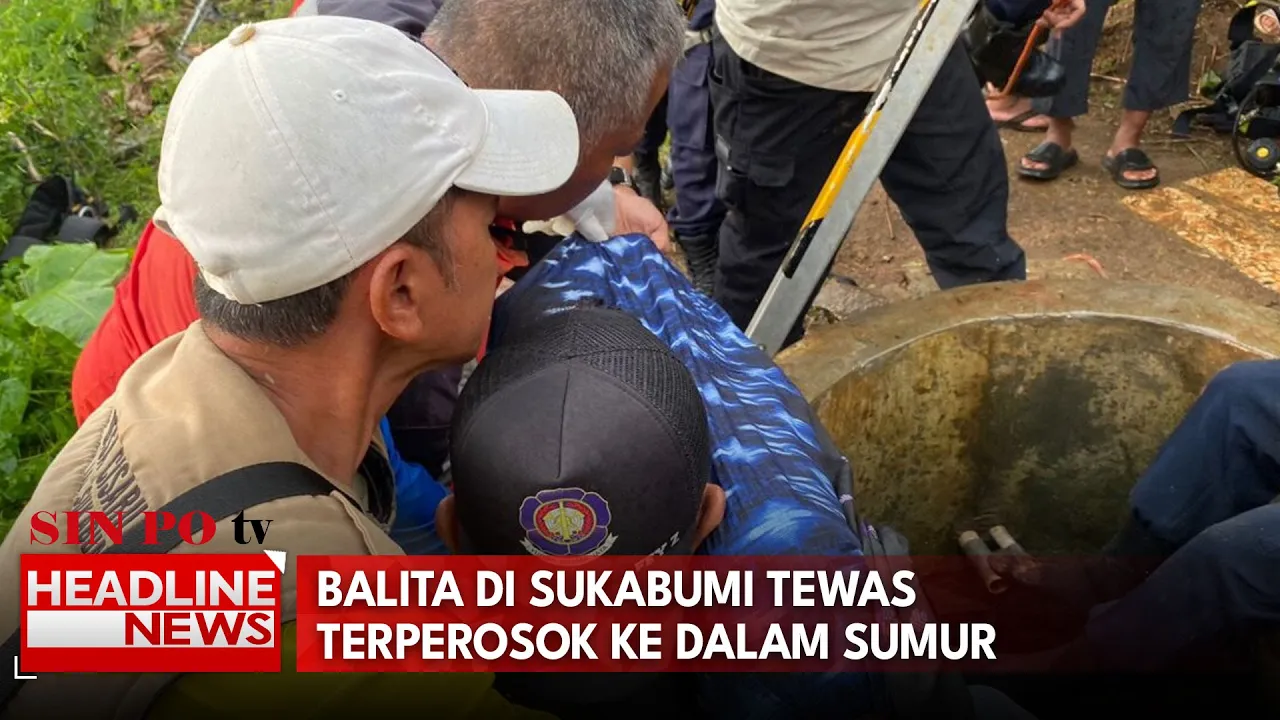 Balita di Sukabumi Tewas Terperosok ke dalam Sumur