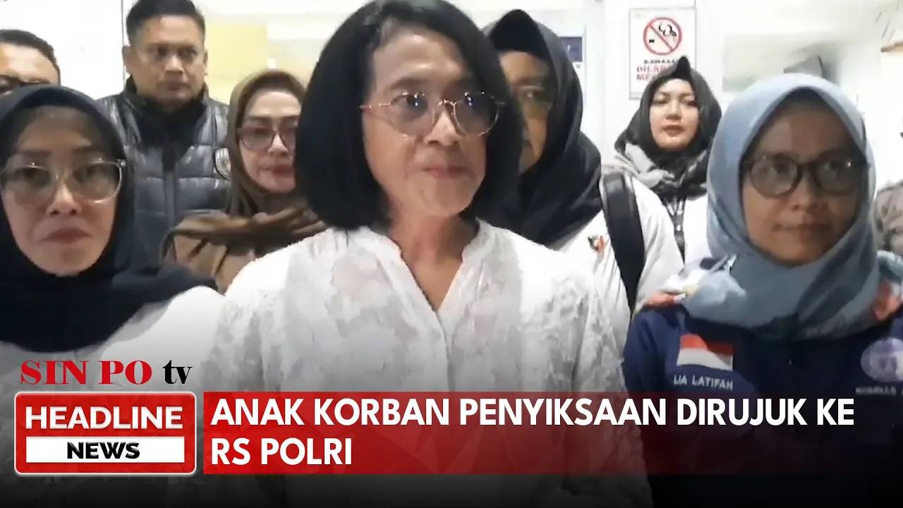 Bareskrim Polri Dan Komnas PA Rujuk Anak Korban Penyiksaan Dan Penelataran Ke Rs Polri Keramat Jati