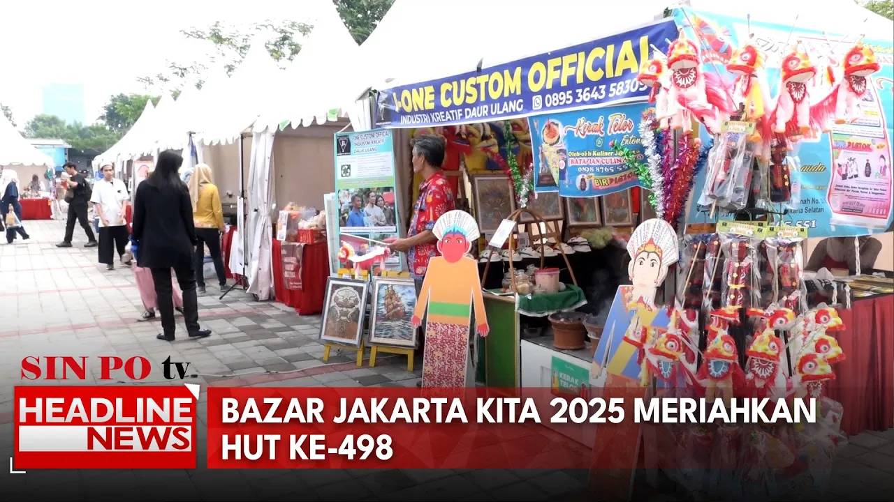 Bazar Jakarta Kita 2025 Meriahkan HUT ke-498