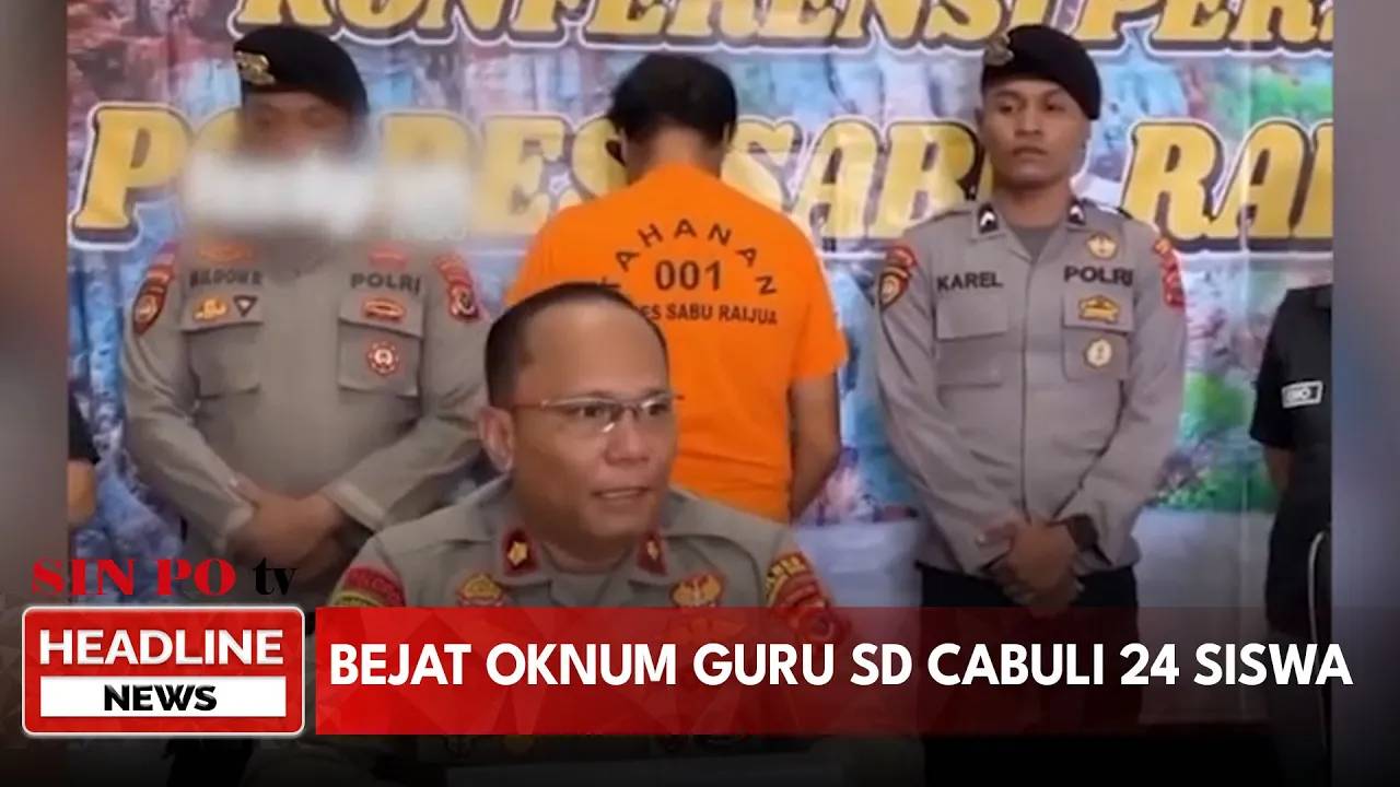 Bejat, Oknum Guru SD Cabuli 24 Siswa