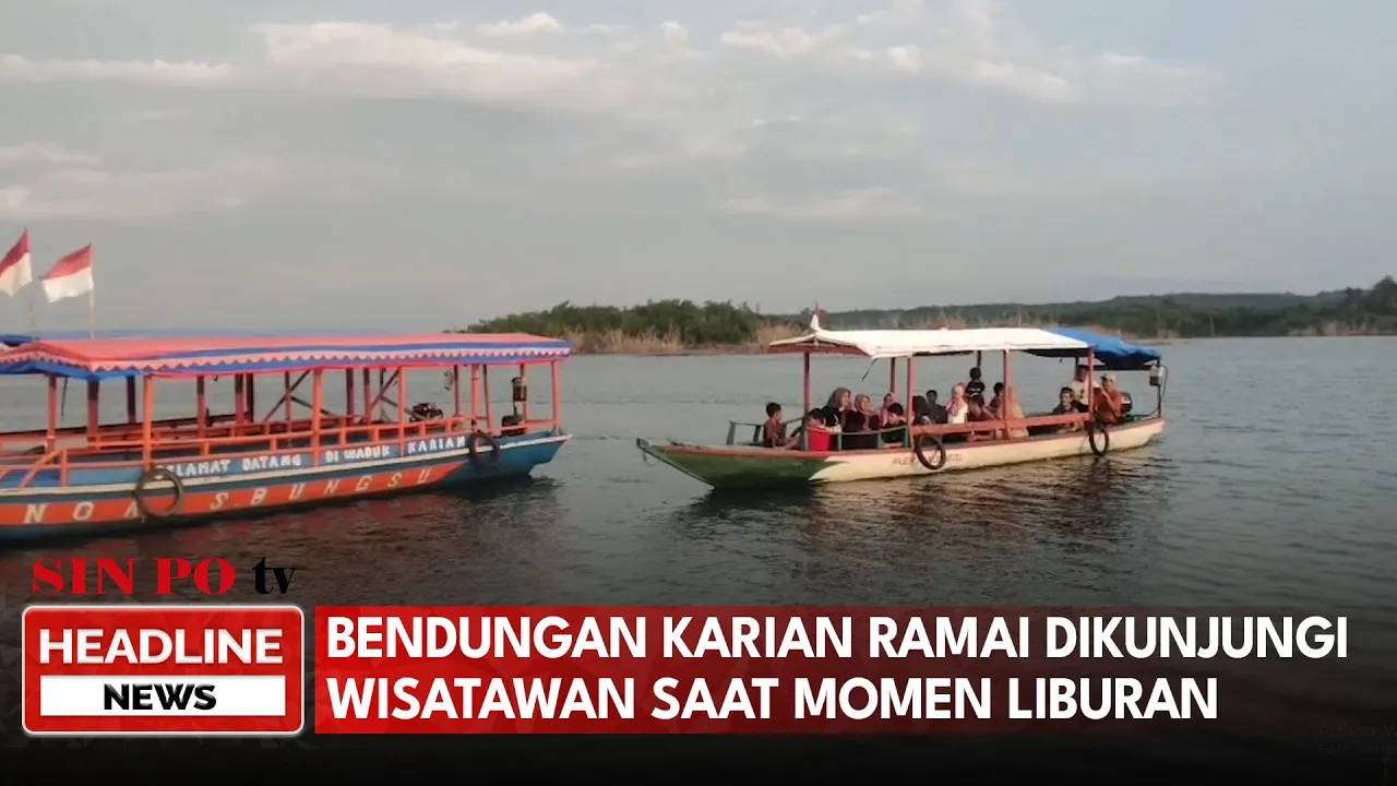 Bendungan Karian Ramai Dikunjungi Wisatawan saat Momen Liburan