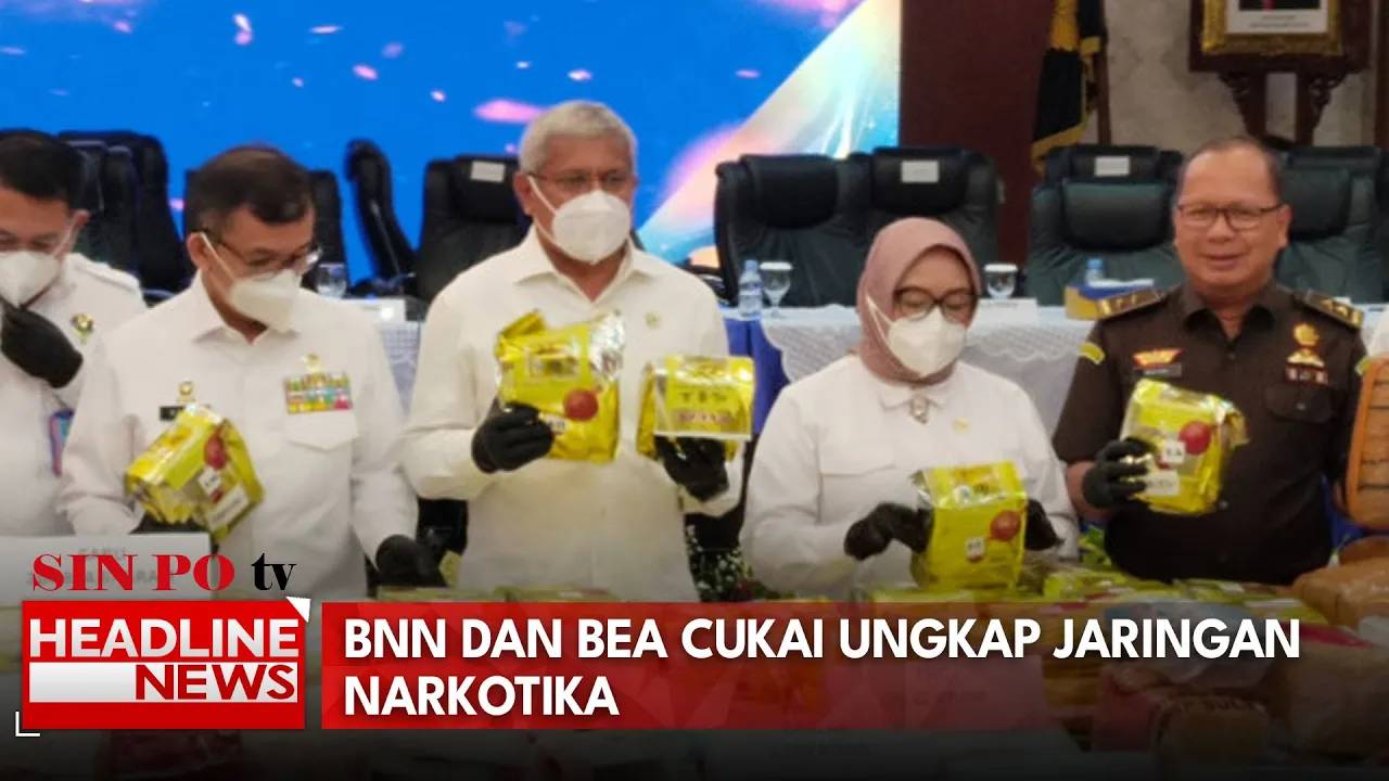 BNN Dan Bea Cukai Ungkap Jaringan Narkotika