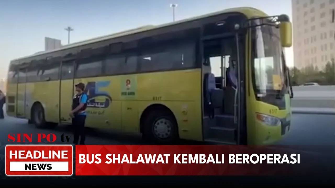 Bus Shalawat Kembali Beroperasi