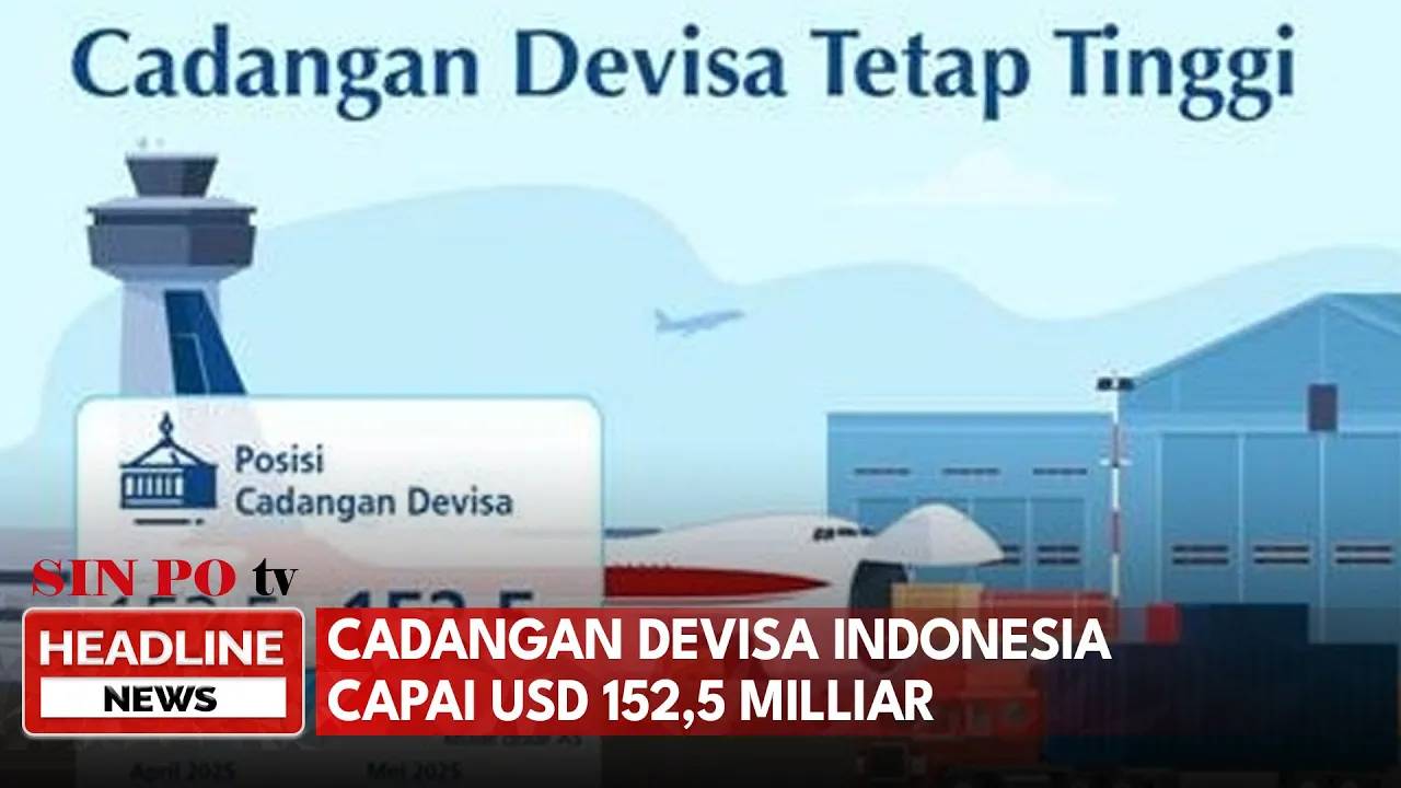 Cadangan Devisa Indonesia Capai USD 152,5 Miliar
