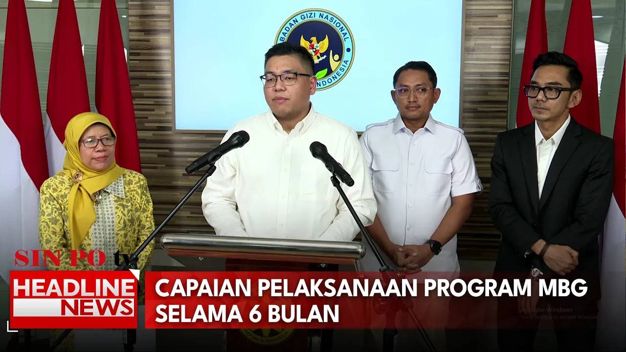 Capaian Pelaksanaan Program MBG Selama 6 Bulan