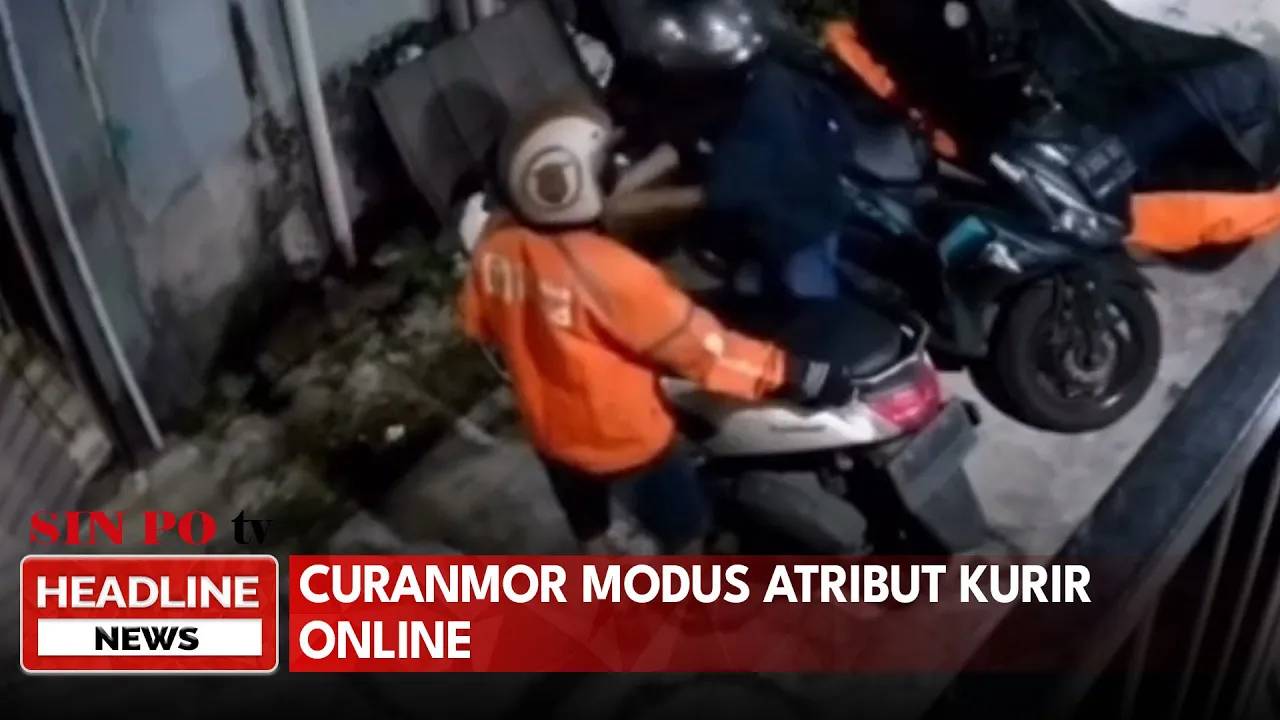 Curanmor Modus Atribut Kurir Online
