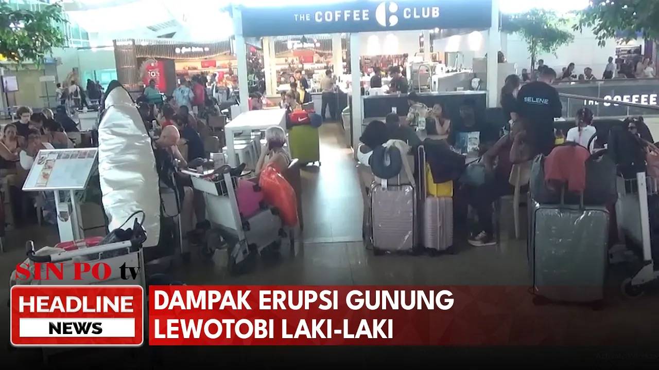 Dampak Erupsi Gunung Lewotobi Laki-Laki