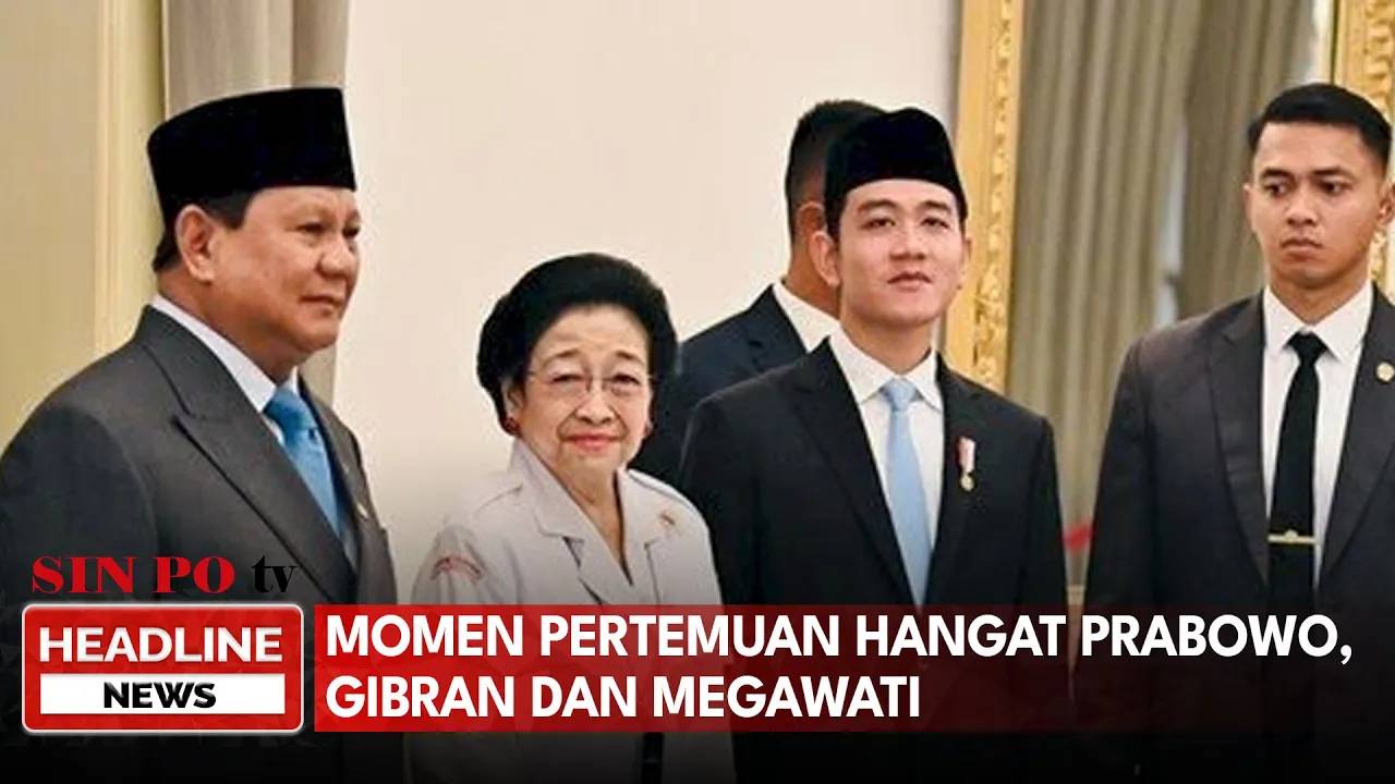 Dasco Sebut Kebersamaan Prabowo, Gibran, dan Megawati Menyejukkan