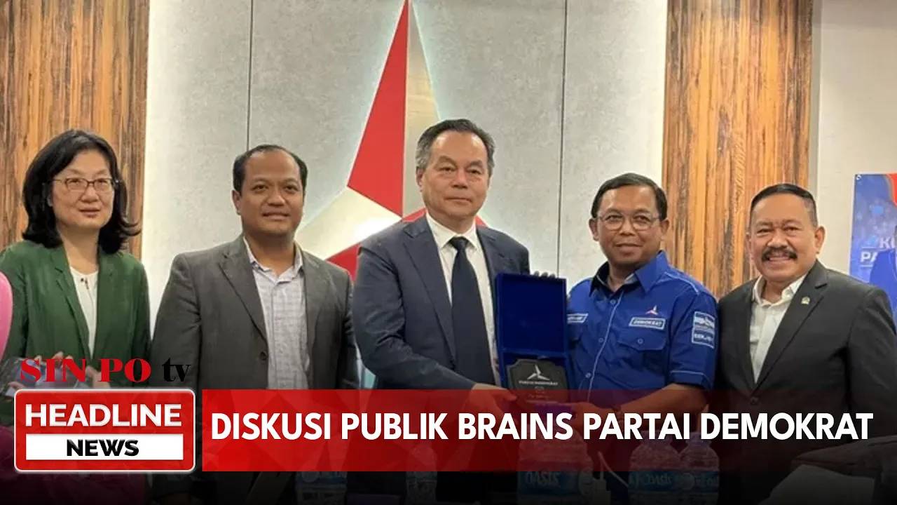 Diskusi Publik BRAINS Partai Demokrat