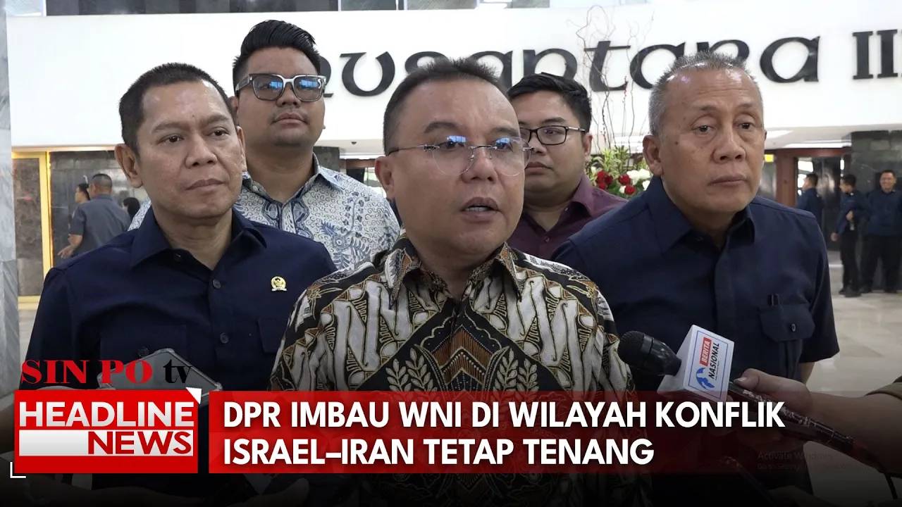 DPR Imbau WNI di Wilayah Konflik Israel–Iran Tetap Tenang