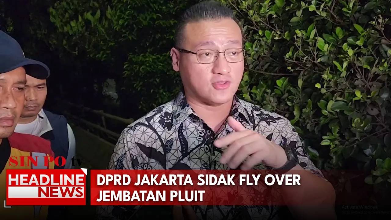 DPRD Jakarta Sidak Fly Over Jembatan Pluit