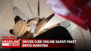 Driver Ojek Online Dapati Paket Berisi Narkoba