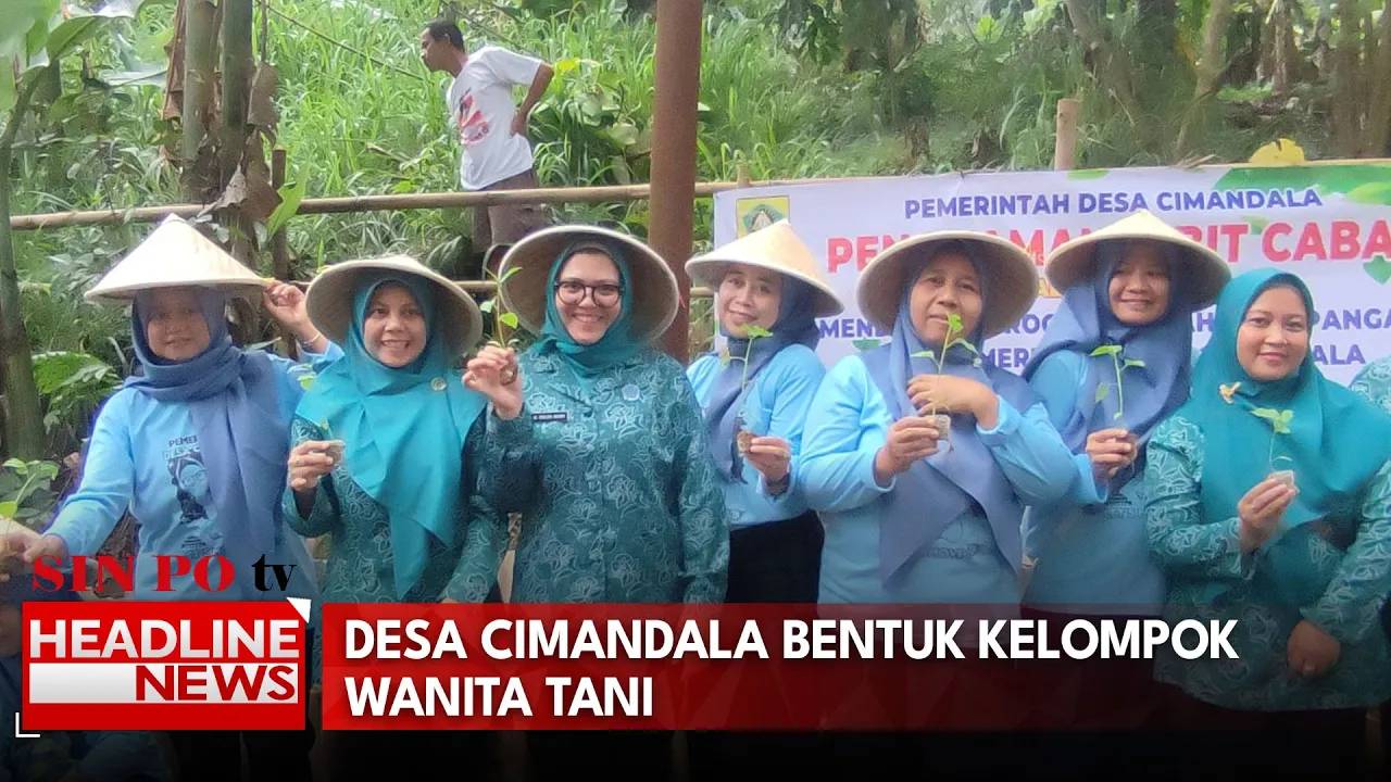 Dukung Ketahanan Pangan, Desa Cimandala Bentuk Kelompok Wanita Tani