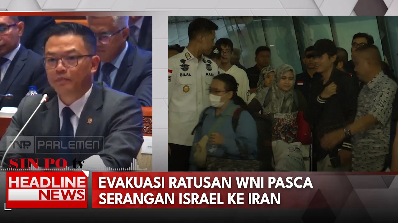Evakuasi Ratusan WNI Pasca Serangan Israel ke Iran