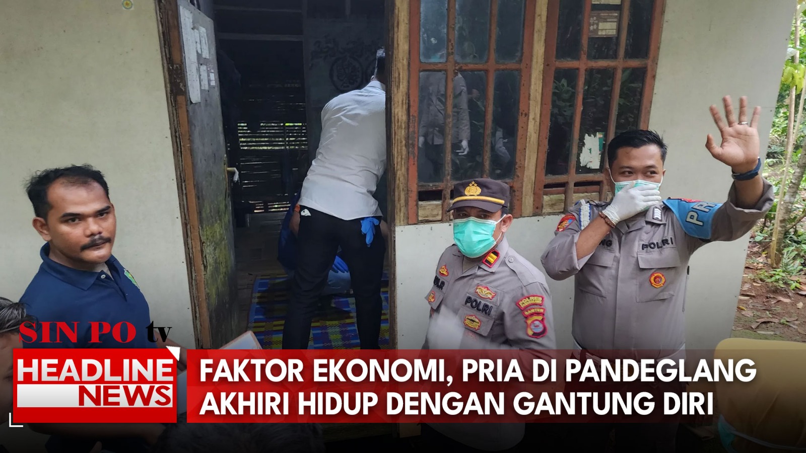 Faktor Ekonomi, Pria di Pandeglang Akhiri Hidup dengan Gantung Diri