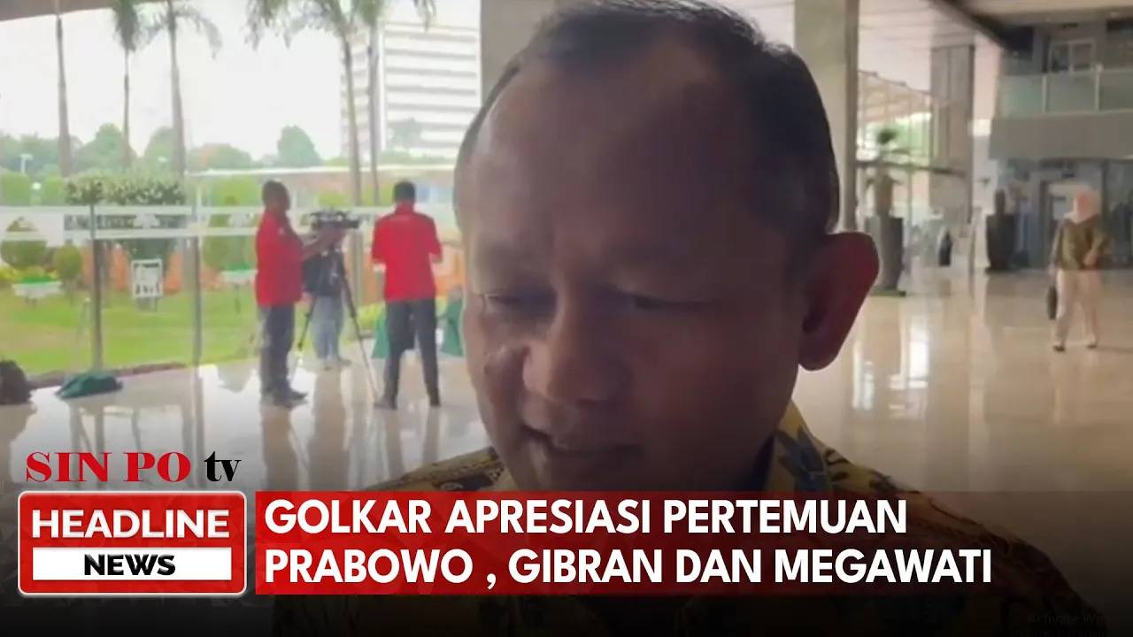 Golkar Apresiasi Pertemuan Prabowo, Gibran, dan Megawati