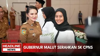 Gubernur Malut Serahkan SK CPNS