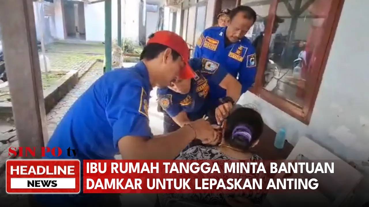 Ibu Rumah Tangga Minta Bantuan Damkar untuk Lepaskan Anting yang Sudah Dipakai Selama 13 Tahun