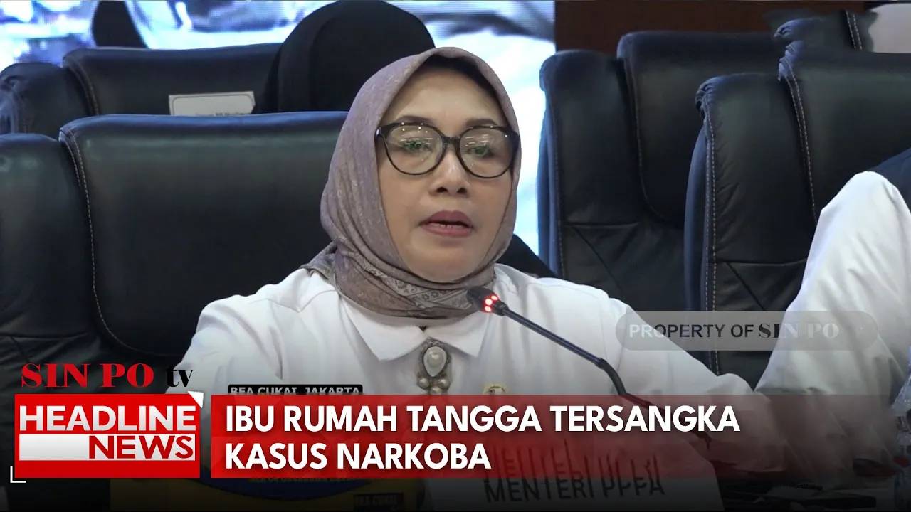 Ibu Rumah Tangga Tersangka Kasus Narkoba