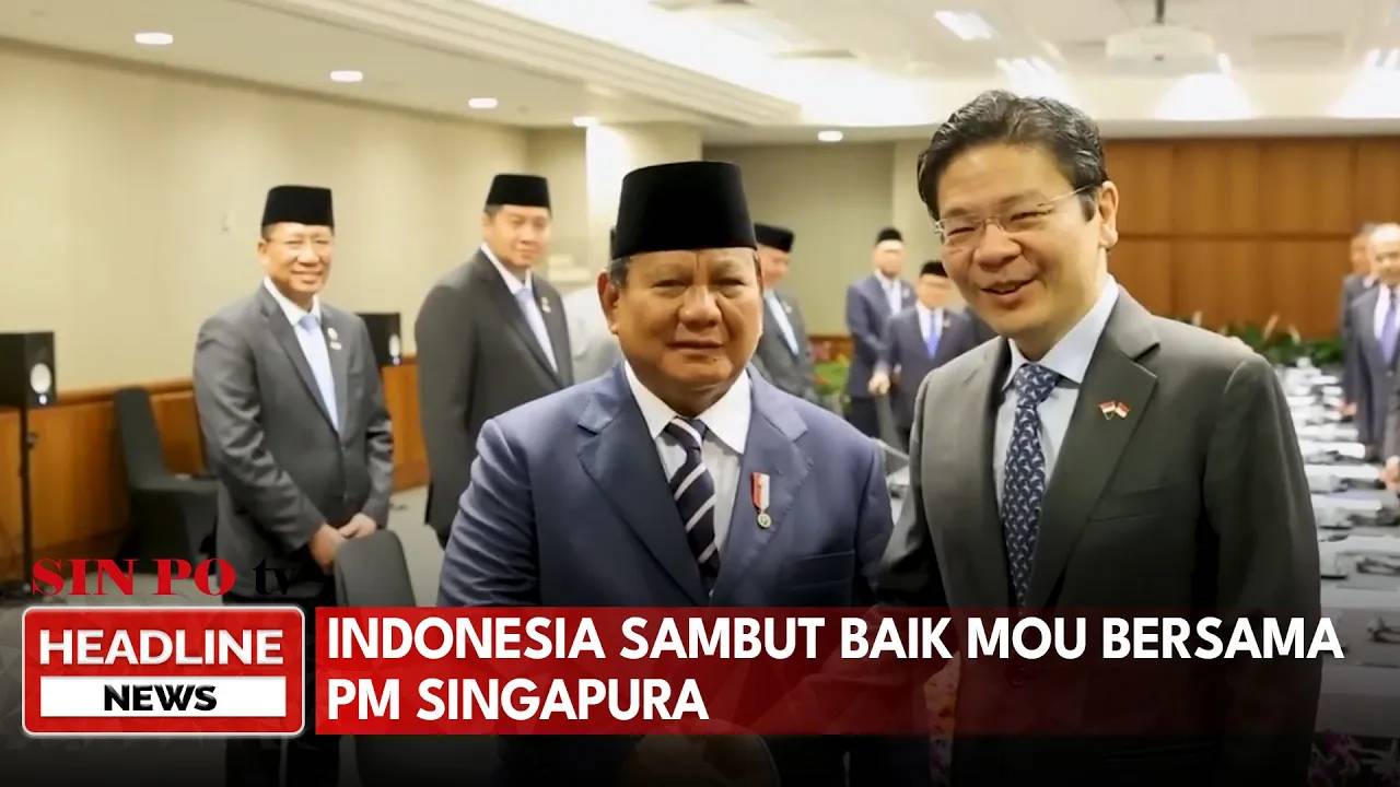 Indonesia Sambut Baik Mou Bersama PM Singapura