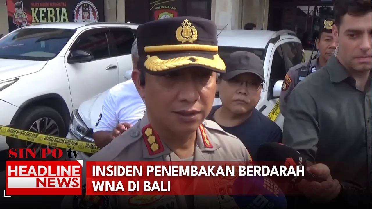 Insiden Penembakan Berdarah WNA Di Bali